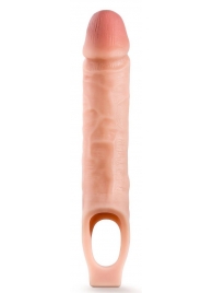 Телесная насадка на пенис 10 Inch Cock Sheath Extender - 25 см. - Blush Novelties - в Чебоксарах купить с доставкой