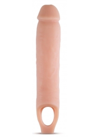 Телесная насадка на пенис 11.5 Inch Cock Sheath Penis Extender - 29,2 см. - Blush Novelties - в Чебоксарах купить с доставкой