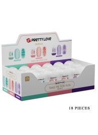 Набор из 18 мастурбаторов Take me for Fun - Baile - в Чебоксарах купить с доставкой