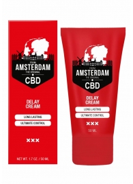 Крем-пролонгатор CBD from Amsterdam Delay Cream - 50 мл. - Shots Media BV - купить с доставкой в Чебоксарах