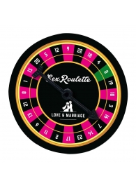 Настольная игра-рулетка Sex Roulette Love   Marriage - Tease&Please - купить с доставкой в Чебоксарах