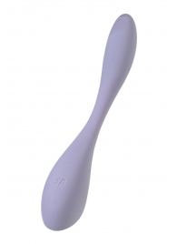 Сиреневый гибкий вибратор Satisfyer G-Spot Flex 5+ - 19,6 см. - Satisfyer