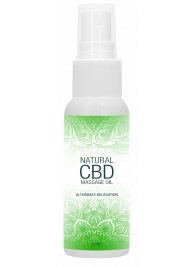 Массажное масло Natural CBD Massage Oil - 50 мл. - Shots Media BV - купить с доставкой в Чебоксарах