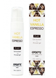 Возбуждающий гель Hot Vanilla Espresso Arousal Gel - 15 мл. - Exsens - купить с доставкой в Чебоксарах
