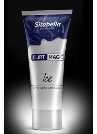 Силиконовая гель-смазка FLIRT MAGIC Ice с лёгким пролонгирующим эффектом - 75 мл. - Sitabella - купить с доставкой в Чебоксарах