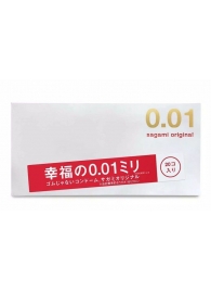 Ультратонкие презервативы Sagami Original 0.01 - 20 шт. - Sagami - купить с доставкой в Чебоксарах