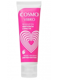 Возбуждающий гель на водно-силиконовой основе Cosmo Vibro с ароматом земляники - 50 гр. - Биоритм - купить с доставкой в Чебоксарах