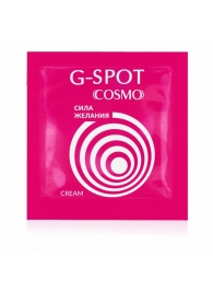 Стимулирующий интимный крем для женщин Cosmo G-spot - 2 гр. - Биоритм - купить с доставкой в Чебоксарах