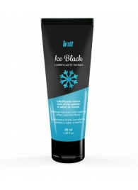 Лубрикант на водной основе Ice Black с ледяным эффектом - 50 мл. - INTT - купить с доставкой в Чебоксарах