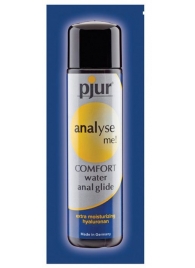 Анальный лубрикант pjur ANALYSE ME Comfort Water Anal Glide - 2 мл. - Pjur - купить с доставкой в Чебоксарах