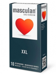 Презервативы увеличенного размера Masculan XXL - 10 шт. - Masculan - купить с доставкой в Чебоксарах