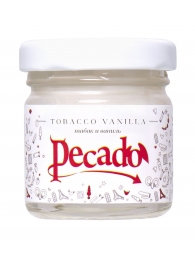 Массажная свеча Tobacco Vanilla - 35 мл. - Pecado - купить с доставкой в Чебоксарах