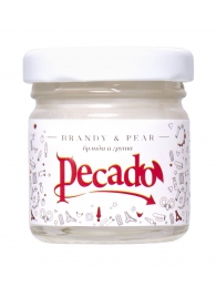 Массажная свеча Brandy   Pear - 35 мл. - Pecado - купить с доставкой в Чебоксарах