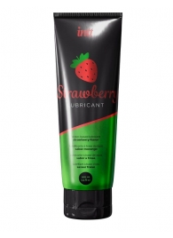 Смазка на водной основе с ароматом клубники Strawberry Lubricant - 100 мл. - INTT - купить с доставкой в Чебоксарах