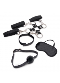 Набор для фиксации из 7 предметов Hogtie   Ball Gag Kit - Lux Fetish - купить с доставкой в Чебоксарах