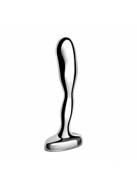 Стальной стимулятор простаты Stainless Steel Prostate Plug - 11,5 см. - b-Vibe - в Чебоксарах купить с доставкой