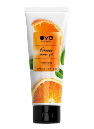 Лубрикант на водной основе OYO Aroma Gel Orange с ароматом апельсина - 75 мл. - OYO - купить с доставкой в Чебоксарах