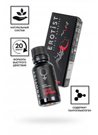 Возбуждающие капли для женщин Erotist Love Potion - 20 мл. - Erotist Libido Booster - купить с доставкой в Чебоксарах