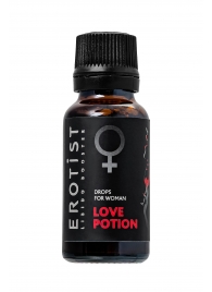 Возбуждающие капли для женщин Erotist Love Potion - 20 мл. - Erotist Libido Booster - купить с доставкой в Чебоксарах