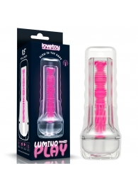 Светящийся в темноте мастурбатор 8.5 Lumino Play Masturbator - Lovetoy - в Чебоксарах купить с доставкой