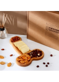 Деревянное блюдо для подачи в форме члена (32,5 х 20 х 1,7 см) - Сима-Ленд - купить с доставкой в Чебоксарах