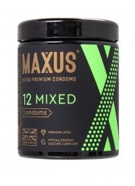 Презервативы MAXUS Mixed - 12 шт. - Maxus - купить с доставкой в Чебоксарах