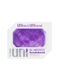 Фиолетовый мастурбатор-стимулятор Tenga Uni Amethyst - Tenga - в Чебоксарах купить с доставкой