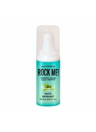 Жидкий вибратор Nuei Rock Me! с ароматом мяты - 20 мл. - Nuei cosmetics - купить с доставкой в Чебоксарах