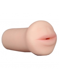 Нежный мастурбатор-ротик REALSTUFF 5INCH MASTURBATOR BJ - Dream Toys - в Чебоксарах купить с доставкой