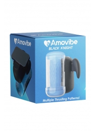 Инновационный робот-мастурбатор Black Knight с функцией пенетрации - Amovibe - в Чебоксарах купить с доставкой