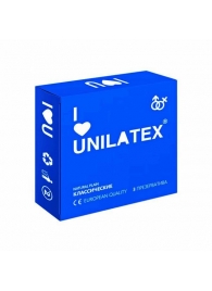 Классические презервативы Unilatex Natural Plain - 3 шт. - Unilatex - купить с доставкой в Чебоксарах