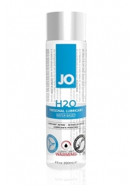 Возбуждающий лубрикант на водной основе JO Personal Lubricant H2O Warming - 120 мл. - System JO - купить с доставкой в Чебоксарах