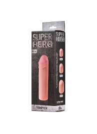 Фаллоудлинитель SUPER HERO Tempter - 16 см. - Lola Games - в Чебоксарах купить с доставкой