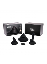 Конусный вибромассажер Cowgirl Cone с 2 насадками - CowGirl - купить с доставкой в Чебоксарах