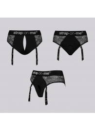 Трусики для фиксации насадок Strap-on-me Harness Lingerie Diva XS - Strap-on-me - купить с доставкой в Чебоксарах