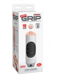 Мастурбатор-вагина Extreme Toyz Mega Grip Vibrating Stroker Mouth - Pipedream - в Чебоксарах купить с доставкой