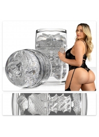 Прозрачный двусторонний мастурбатор Fleshlight Quickshot Mia Malkova - Fleshlight - в Чебоксарах купить с доставкой