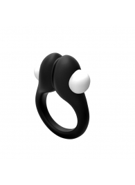 Черное эрекционное кольцо Zippy Vibrating Ring With Bullet - Adrien Lastic - в Чебоксарах купить с доставкой