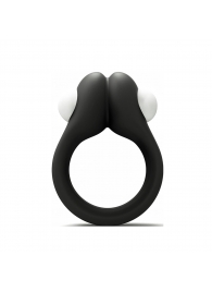 Черное эрекционное кольцо Zippy Vibrating Ring With Bullet - Adrien Lastic - в Чебоксарах купить с доставкой