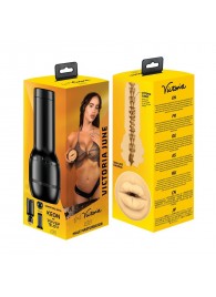 Мастурбатор-ротик Kiiroo Feel Victoria Mouth - Kiiroo - в Чебоксарах купить с доставкой