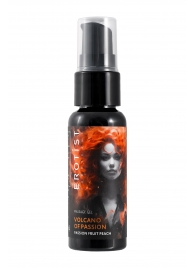 Гель с эффектом вибрации Volcano Of Passion со вкусом персика и маракуйи - 25 мл. - Erotist Lubricants - купить с доставкой в Чебоксарах