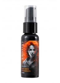 Гель с эффектом вибрации Volcano Of Passion со вкусом вишни - 25 мл. - Erotist Lubricants - купить с доставкой в Чебоксарах
