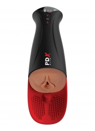Мастурбатор-вагина в колбе с вибрацией Fuck-O-Matic Pro XL - Pipedream - в Чебоксарах купить с доставкой