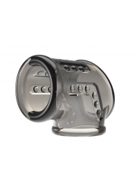 Дымчатая насадка на пенис и мошонку - Baile - в Чебоксарах купить с доставкой