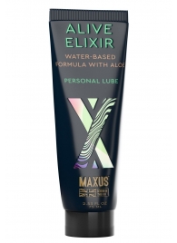 Интимный гель на водной основе MAXUS Alive Elixir - 75 мл. - Maxus - купить с доставкой в Чебоксарах