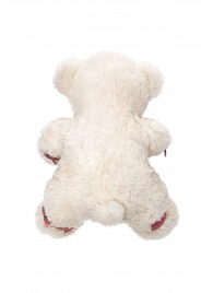 Бондажный набор: белый мишка с розовыми оковами и наручниками - Pecado - купить с доставкой в Чебоксарах