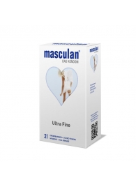 Особо тонкие презервативы Masculan Ultra Fine - 21 шт. - Masculan - купить с доставкой в Чебоксарах