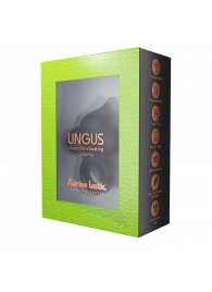 Черное эрекционное кольцо Lingus с вибрацией - Adrien Lastic - в Чебоксарах купить с доставкой