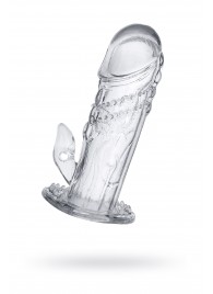Прозрачная насадка на пенис Uco - 13 см. - A-toys - в Чебоксарах купить с доставкой