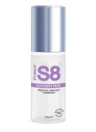Лубрикант на водной основе S8 Glycerin Free без глицерина - 125 мл. - Stimul8 - купить с доставкой в Чебоксарах